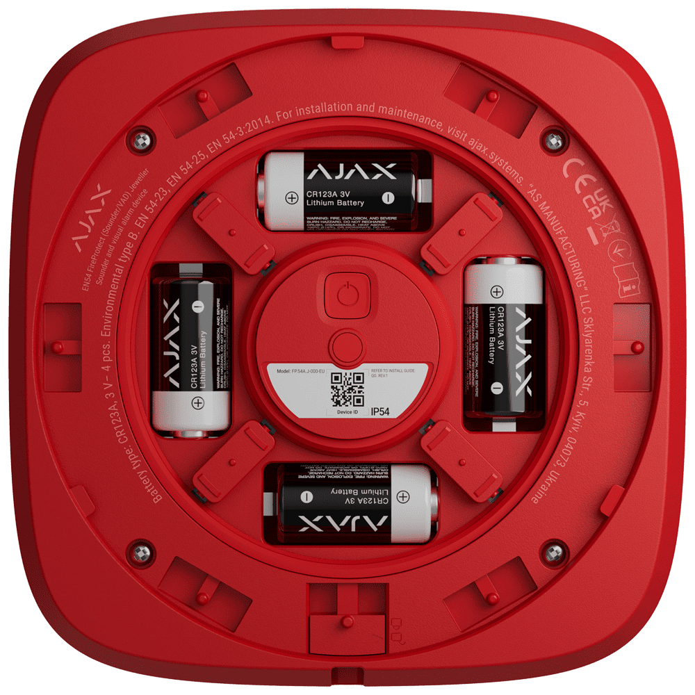 AX-EN54-SOUNDER-W